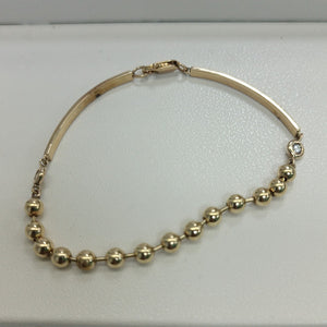 PULSERA ORO 14 K 6.8 GRMS (SEMINUEVO)