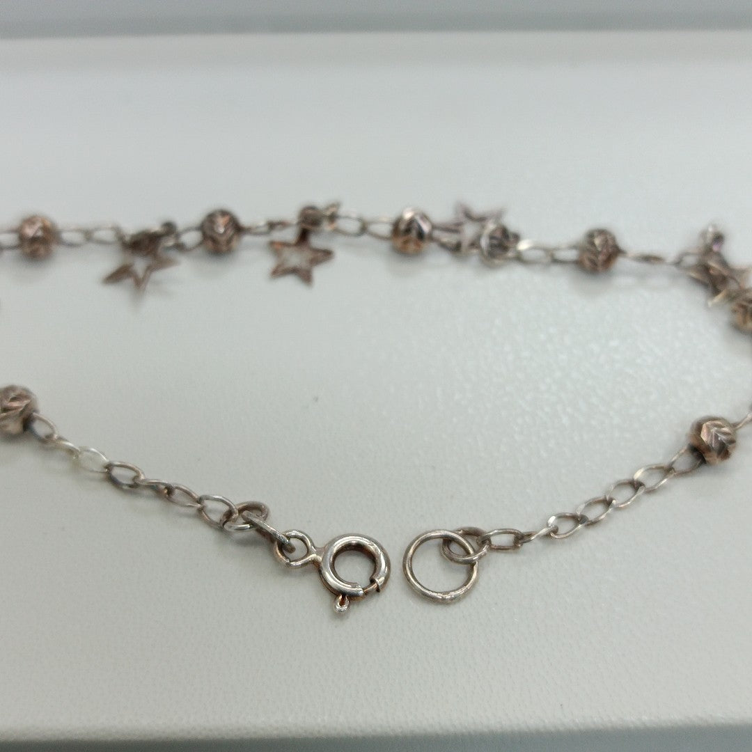 PULSERA TEJIDO ESPECIAL PLATA .925 18 CM 3.1 GR (NUEVO)
