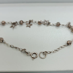 PULSERA TEJIDO ESPECIAL PLATA .925 18 CM 3.1 GR (NUEVO)