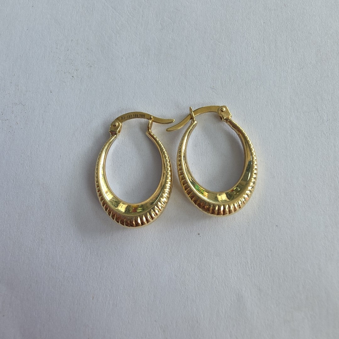 ARRACADAS PAR ORO 10 K 1,30 GRMS (SEMINUEVO)