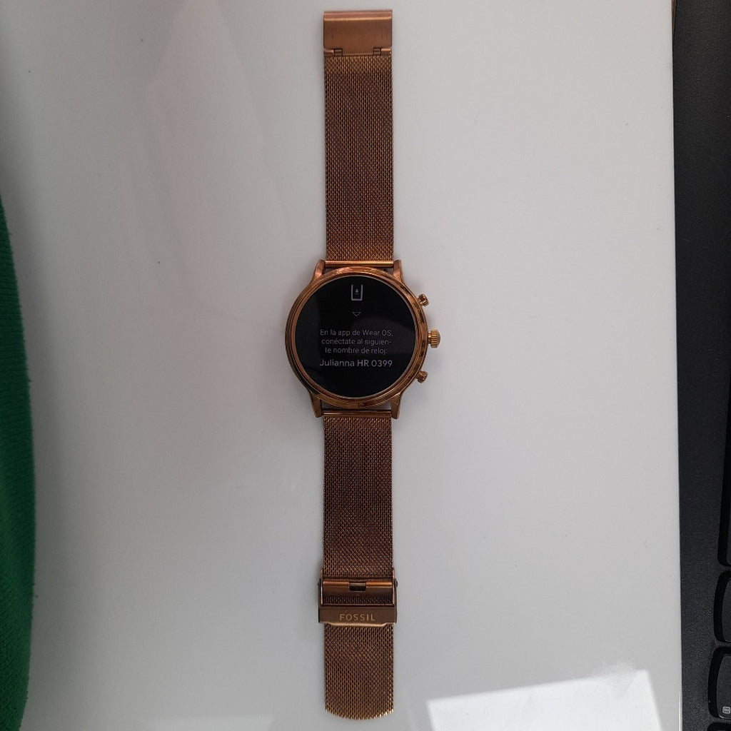 SMARTWATCH FOSSIL JULIANNA HR GEN 5 DW10F1 (FTW6064) 44 MM GPS (SEMINUEVO)