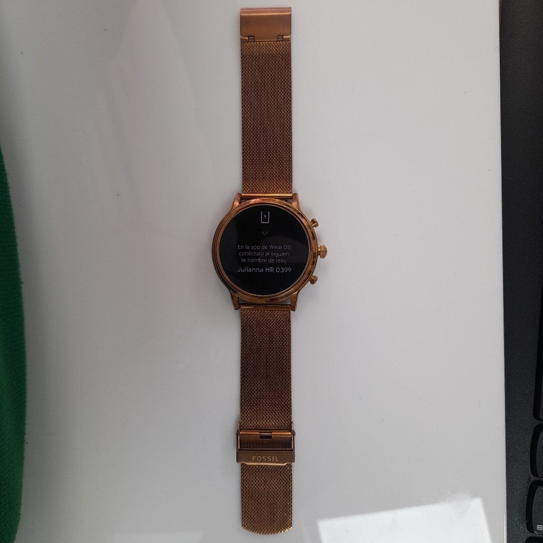 SMARTWATCH FOSSIL JULIANNA HR GEN 5 DW10F1 (FTW6064) 44 MM GPS (SEMINUEVO)