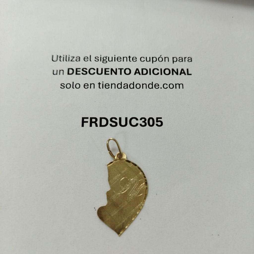 DIJE ORO 10 K 2.1 GRMS (SEMINUEVO)