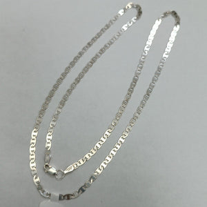 CADENA TEJIDO GUCHI PLATA .925 60 CM 9.8 GR (NUEVO)
