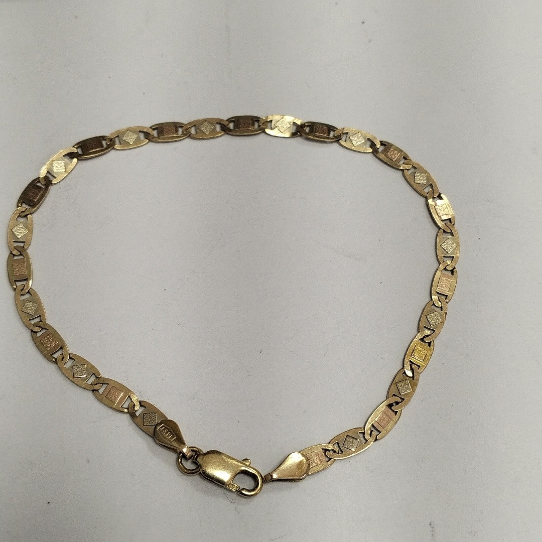 PULSERA ORO 14 K 3.7 GRMS (SEMINUEVO)