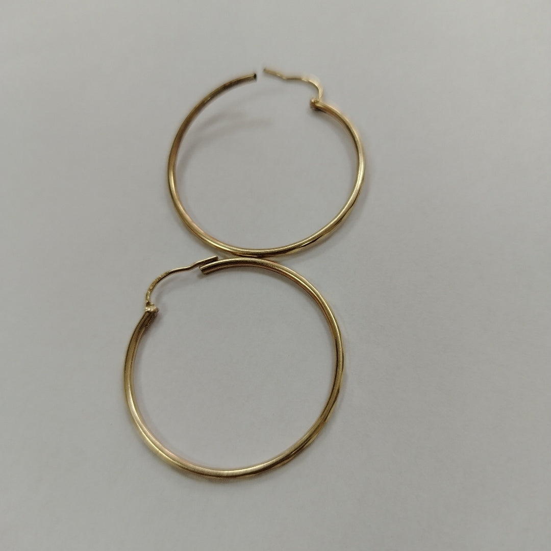 ARRACADAS PAR ORO 10 K 1.9 GRMS (SEMINUEVO)