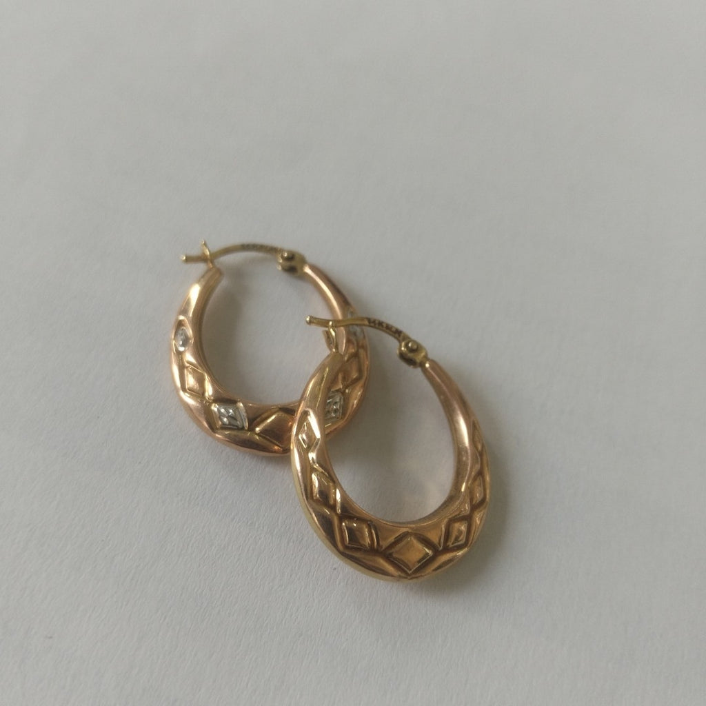 ARRACADAS PAR ORO 14 K 2.3 GRMS (SEMINUEVO)
