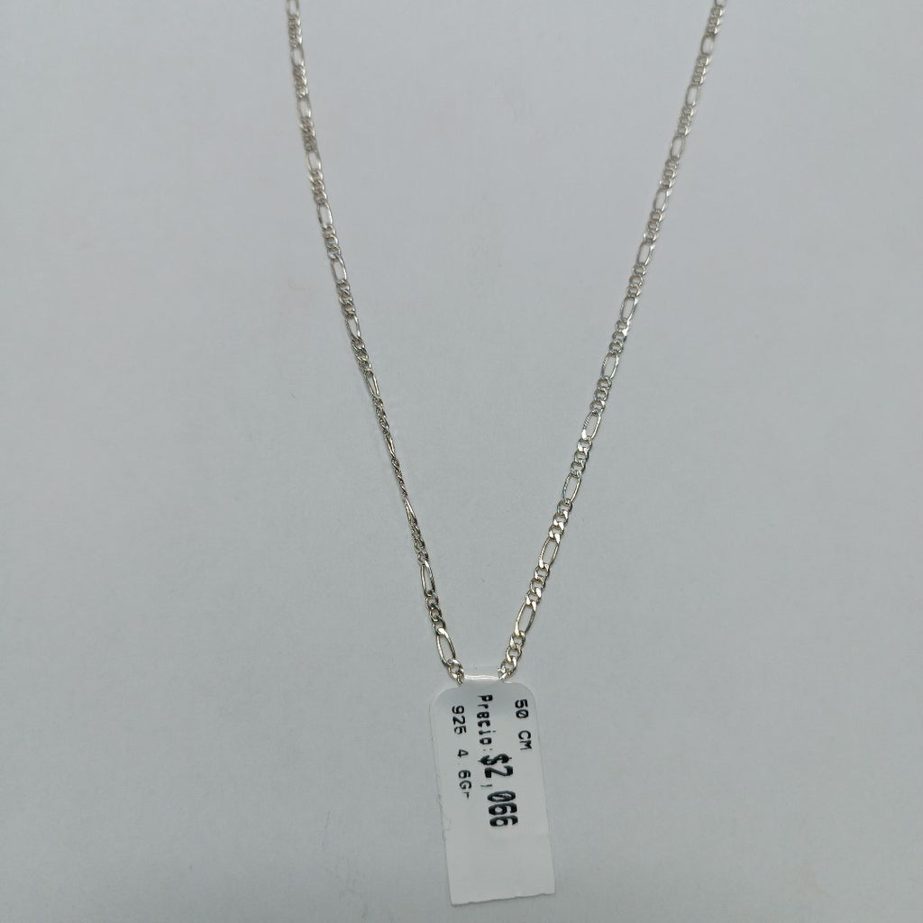 CADENA TEJIDO 3X1 PLATA .925 50 CM 4.6 GR (NUEVO)