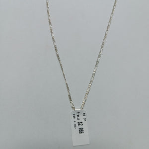 CADENA TEJIDO 3X1 PLATA .925 50 CM 4.6 GR (NUEVO)