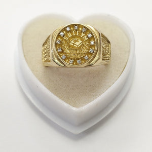 ANILLO ORO 14 K 10 GRMS (SEMINUEVO)
