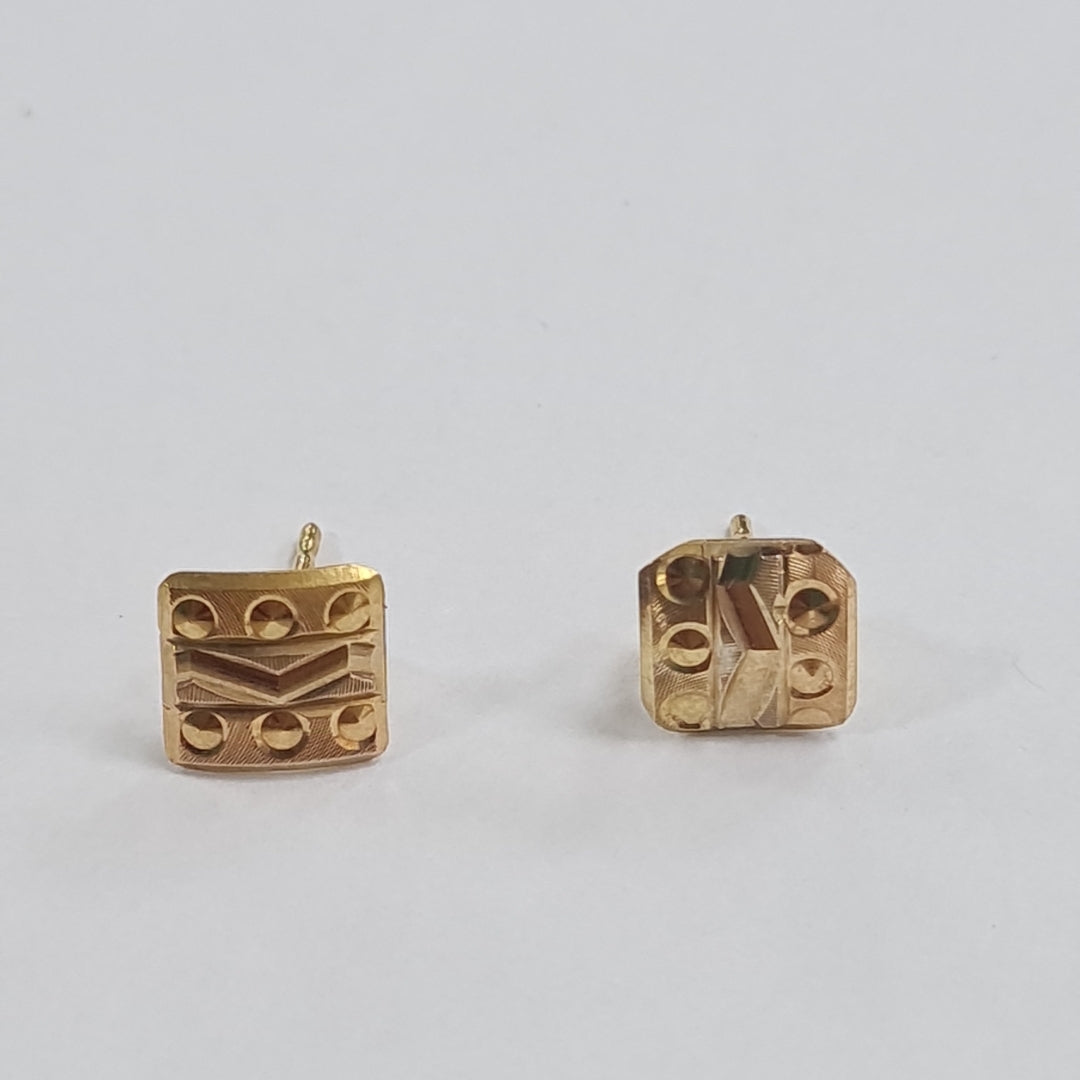 ARETES PAR ORO 14 K 1.4 GRMS (SEMINUEVO)