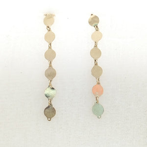 ARETES PAR ORO 14 K 0.9 GRMS (SEMINUEVO)