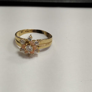 ANILLO ORO 14 K 3,30 GRMS (SEMINUEVO)