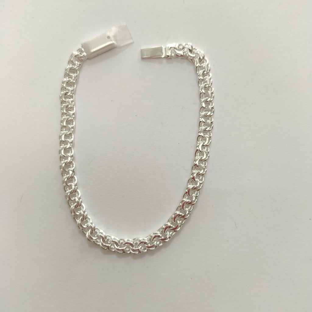 PULSERA TEJIDO CHINO PLATA .925 18 CM 8.4 GR (NUEVO)