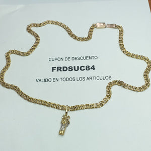 CADENA, DIJE ORO 10 K 31.9 GRMS (SEMINUEVO)