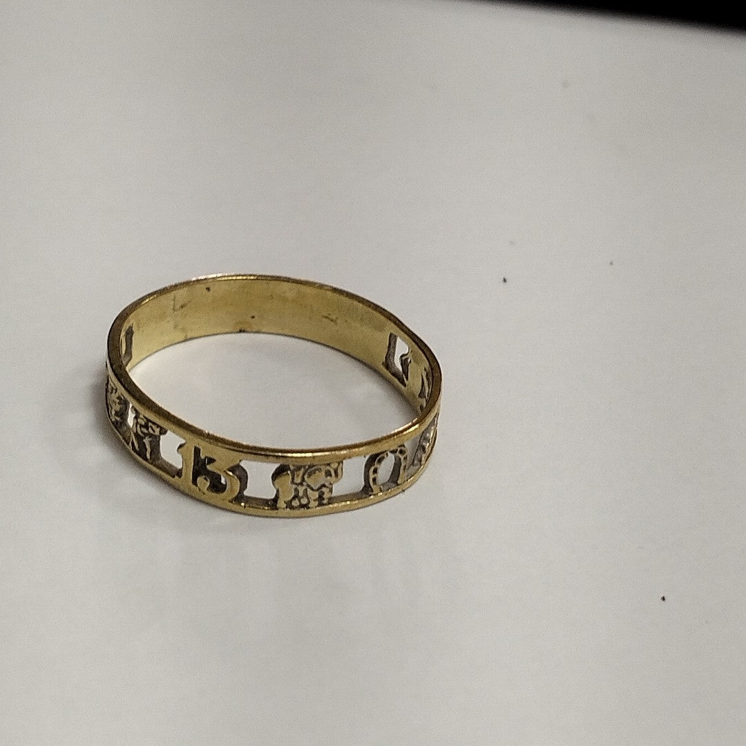 ANILLITO ORO 14 K 1.5 GRMS (SEMINUEVO)