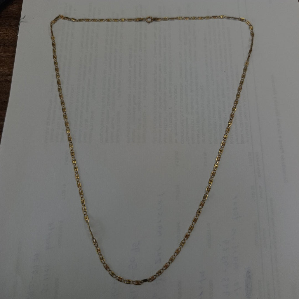 CADENA ORO 10 K 3.9 GRMS (SEMINUEVO)