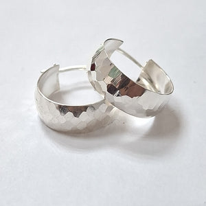ARETES ARRACADAS FACETADAS PLATA .925 2.9 GR (NUEVO)