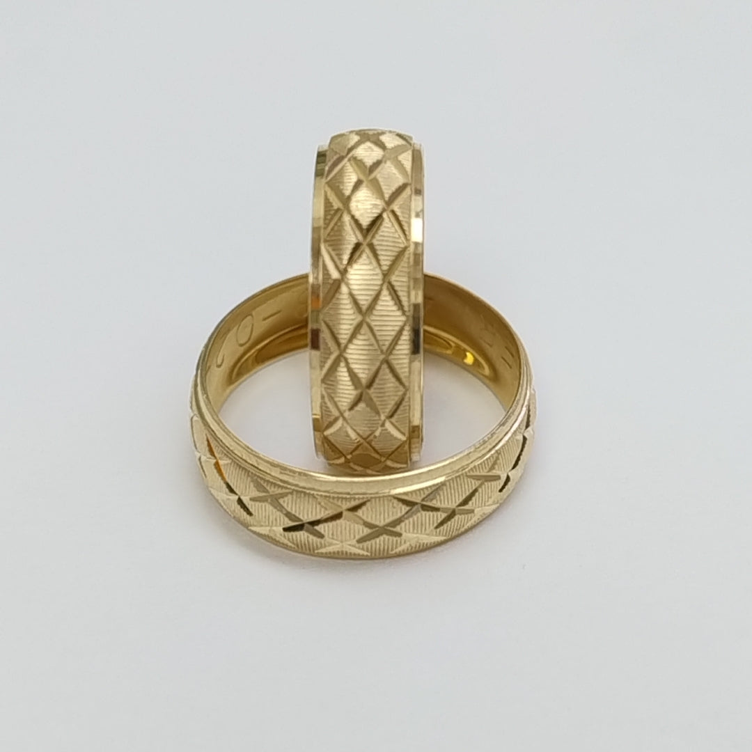 ARGOLLA ORO 14 K 3.6 GRMS (SEMINUEVO)