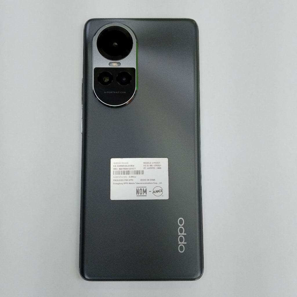 CELULAR OPPO RENO 10 CPH2531 (2023) 256 GB 8 GB RAM (SEMINUEVO)