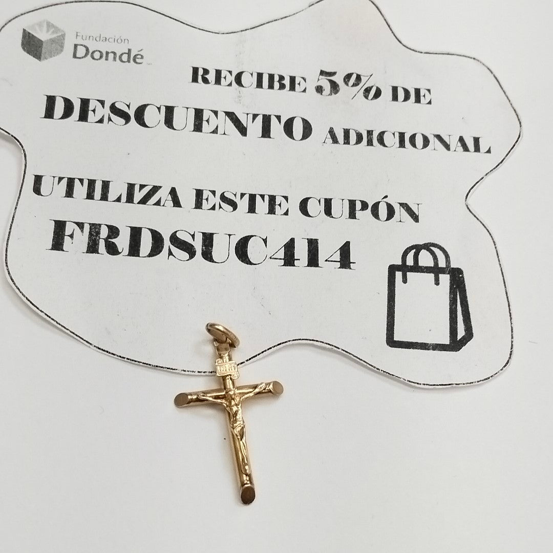 CRUZ ORO 14 K 1.7 GRMS (SEMINUEVO)