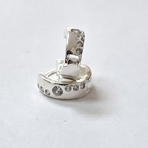ARRACADAS C/CIRCONIAS PLATA .925 2.4 GR (NUEVO)
