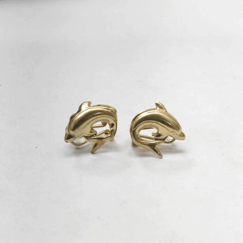 ARETES PAR ORO 10 K 1,60 GRMS (SEMINUEVO)