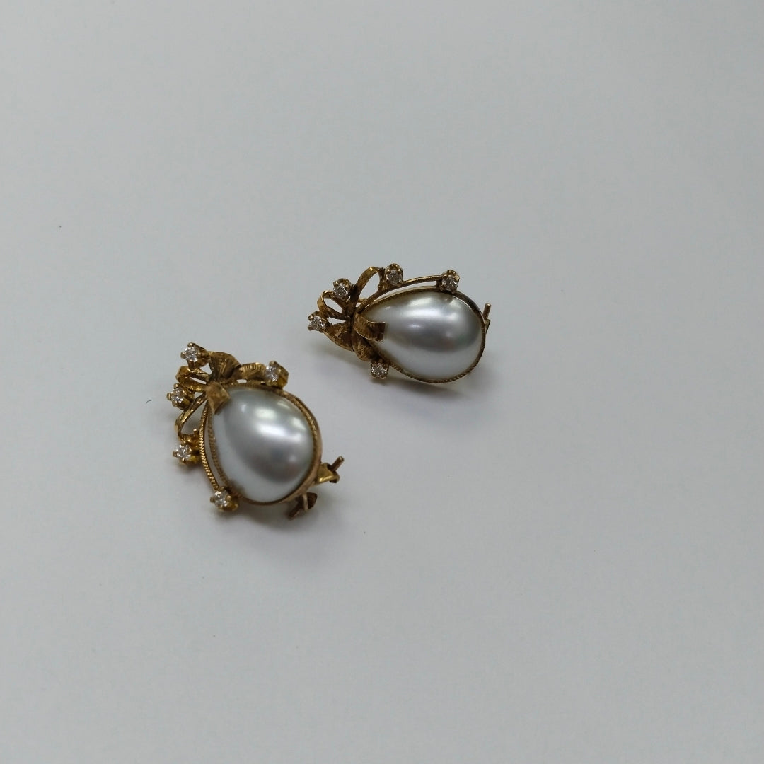 ARETES PAR ORO 10 K 5.3 GRMS (SEMINUEVO)