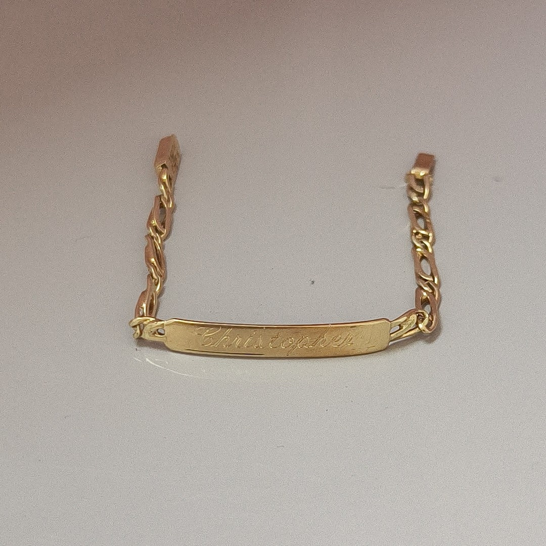 ESCLAVA ORO 14 K 3,00 GRMS (SEMINUEVO)
