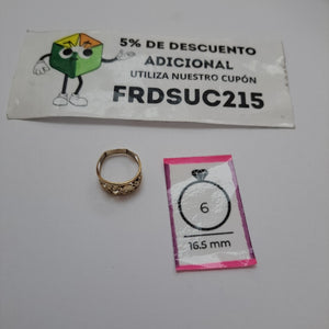 ANILLITO ORO 10 K 1.9 GRMS (SEMINUEVO)