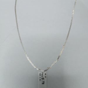 CADENA TEJIDO GUCHI PLATA .925 60 CM 3.9 GR (NUEVO)