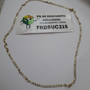 CADENA ORO 10 K 7.6 GRMS (SEMINUEVO)