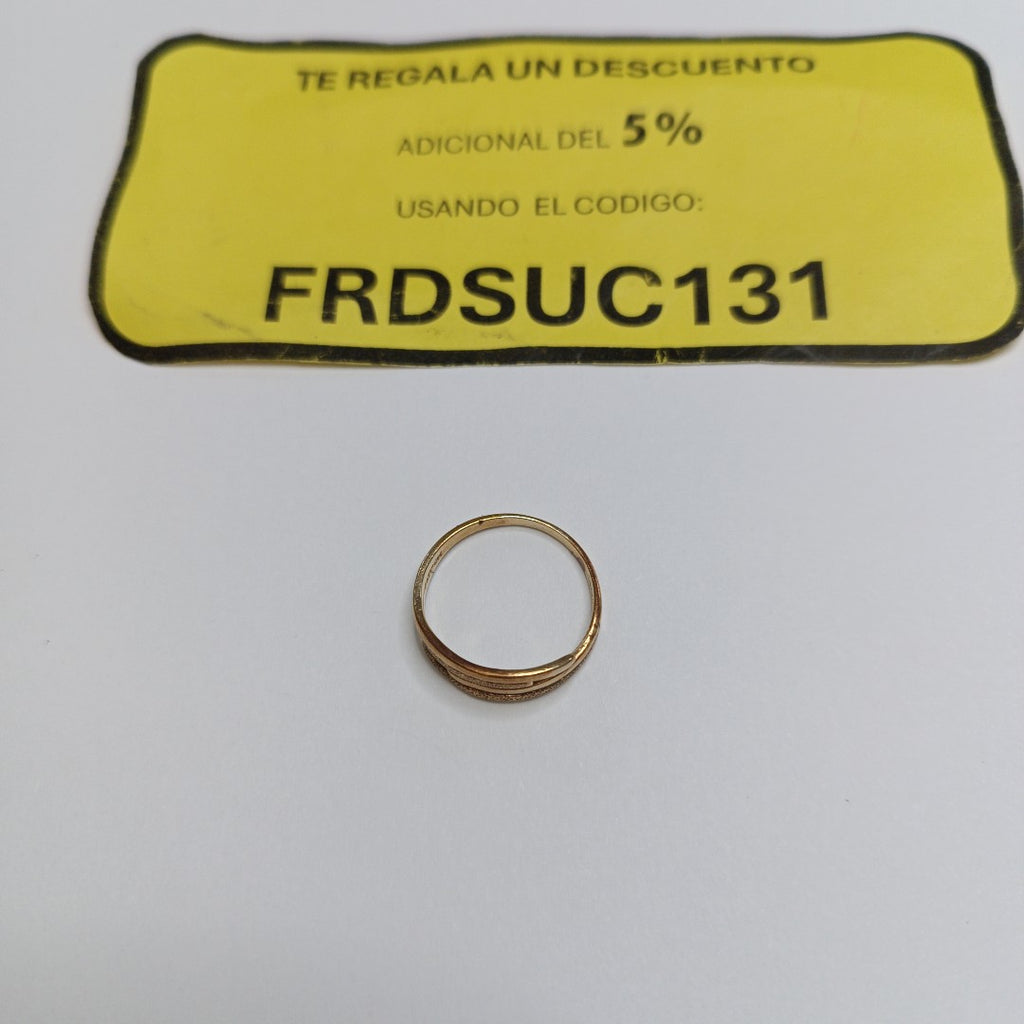 ANILLITO ORO 14 K 1.9 GRMS (SEMINUEVO)