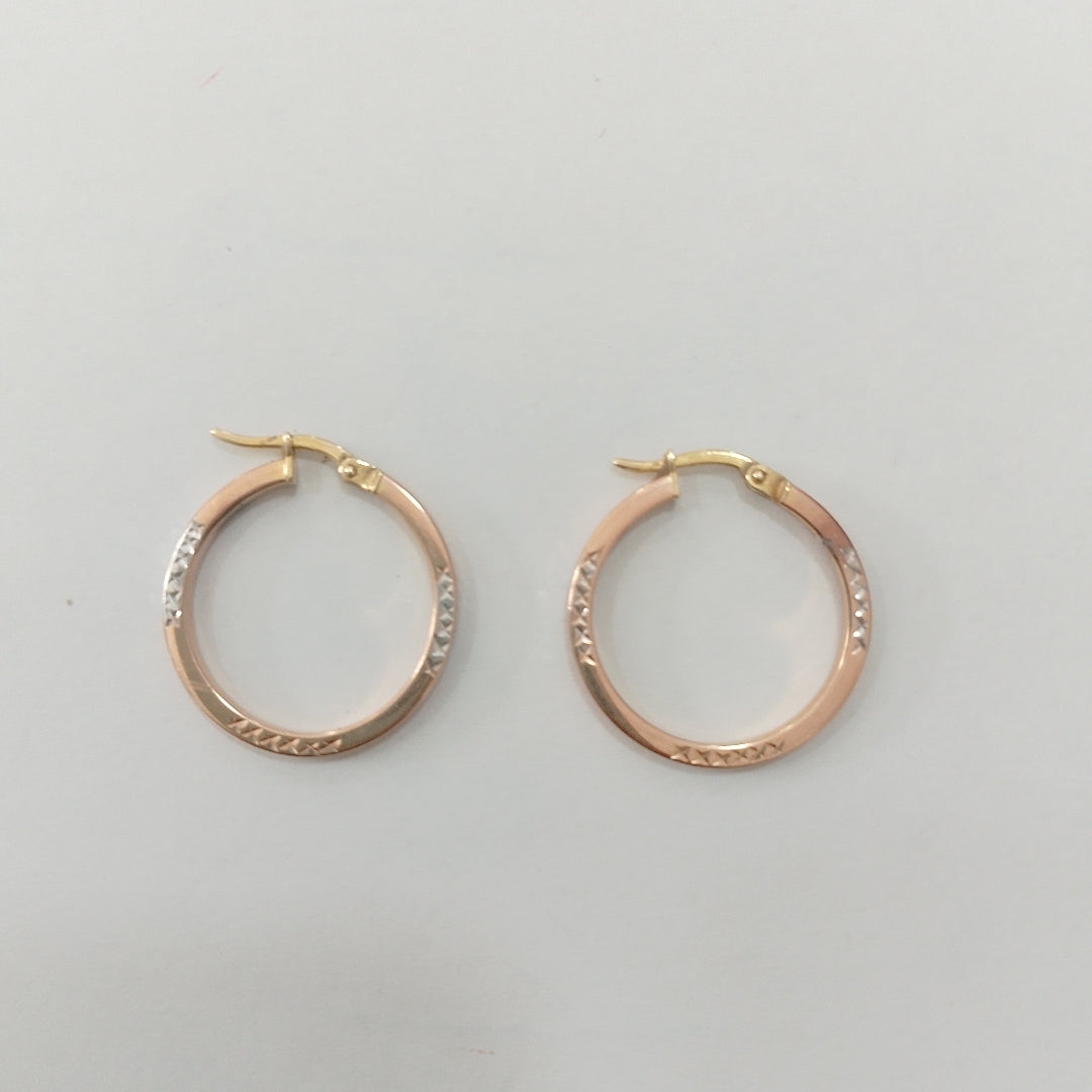 ARRACADAS PAR ORO 10 K 1,80 GRMS (SEMINUEVO)