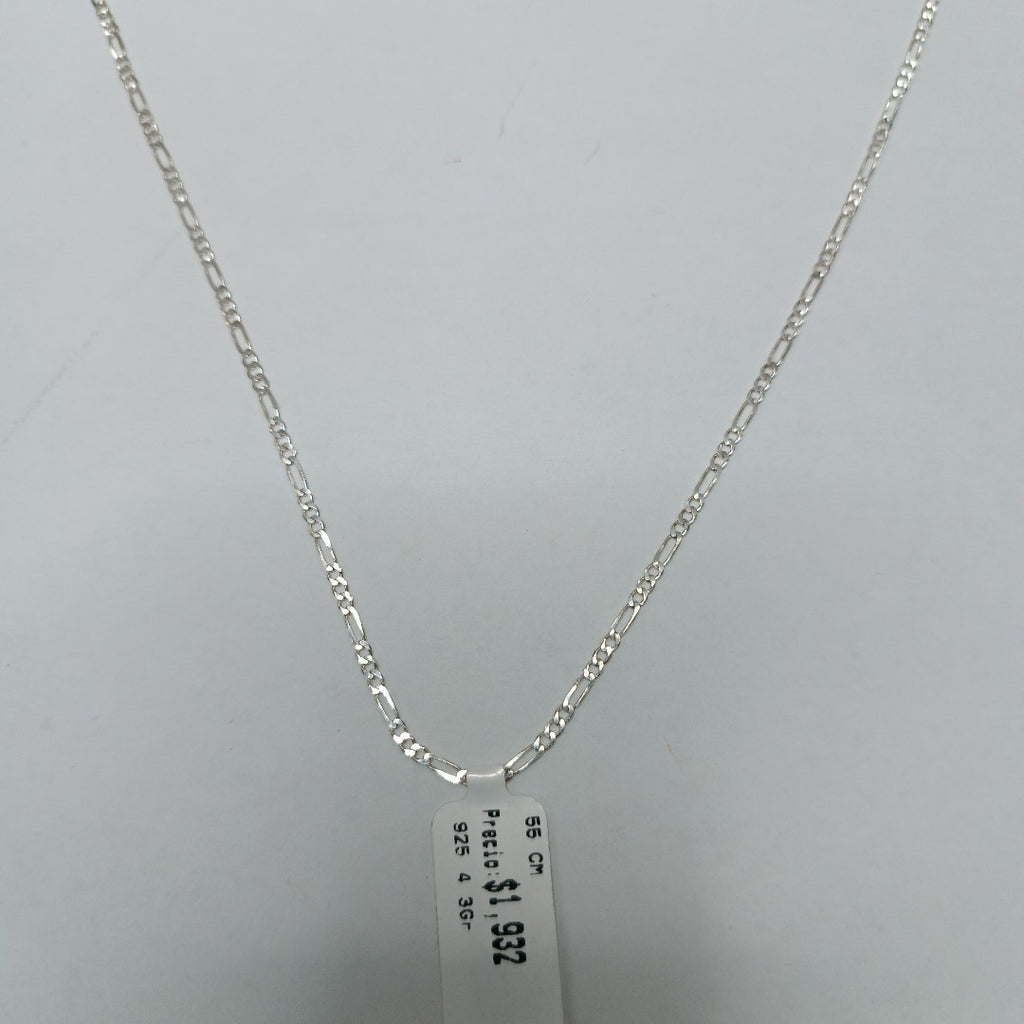 CADENA TEJIDO 3X1 PLATA .925 55 CM 4.3 GR (NUEVO)