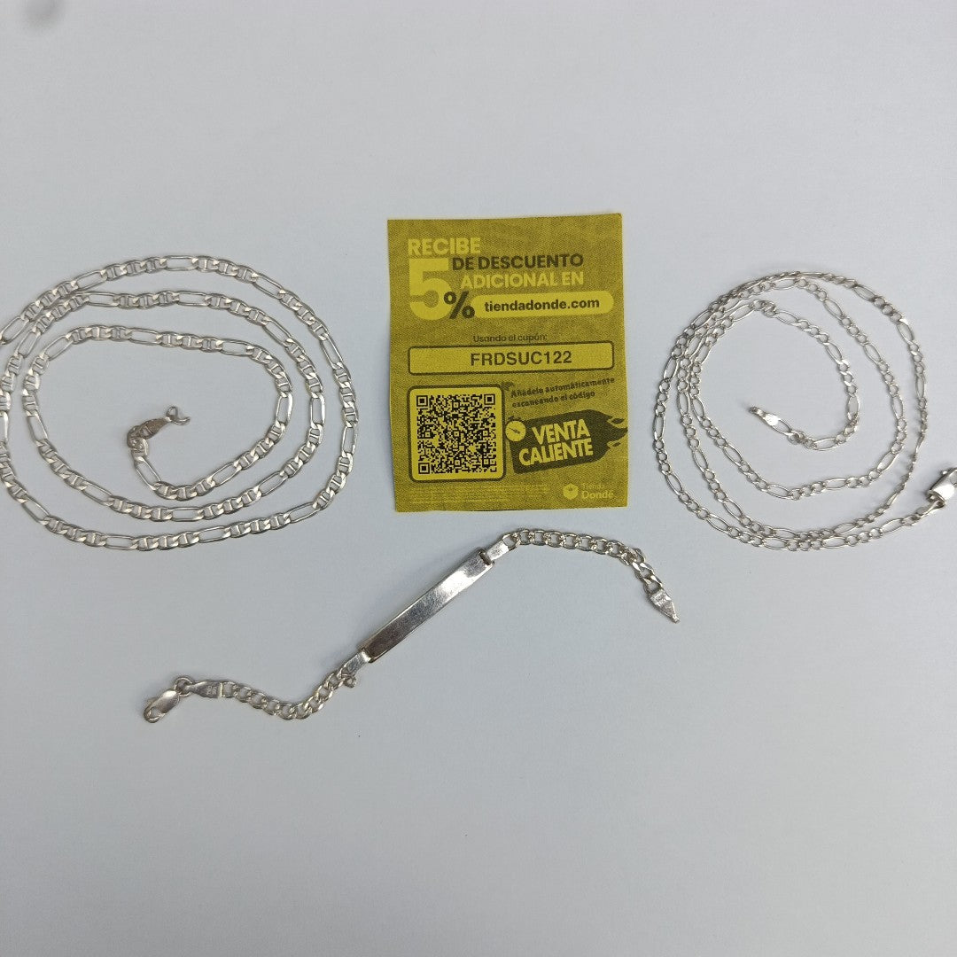 CADENA,ESCLAVA PLATA 16,00 GRMS (SEMINUEVO)