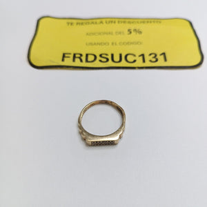 ANILLO ORO 14 K 3.3 GRMS (SEMINUEVO)