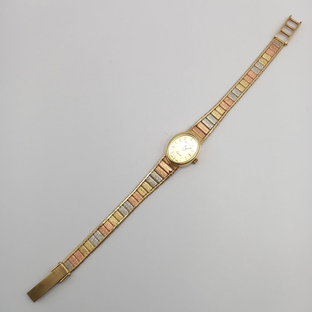 RELOJ CAJA Y PULSO ORO ORO 14 K 20.2 GRMS (SEMINUEVO)