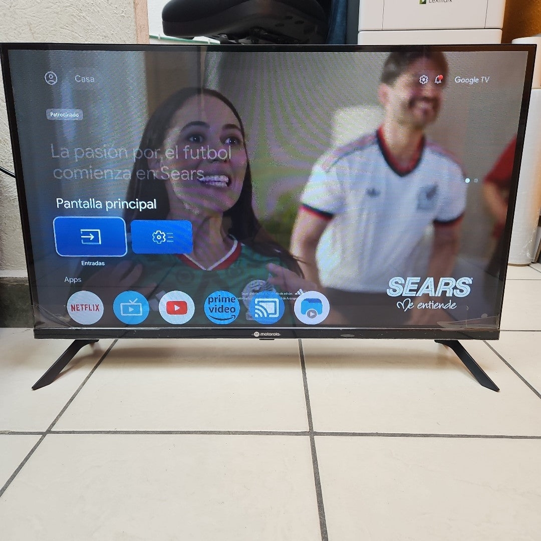 PANTALLA MOTOROLA MOT32HLE11-A (2025) 32" LED HD (SEMINUEVO)
