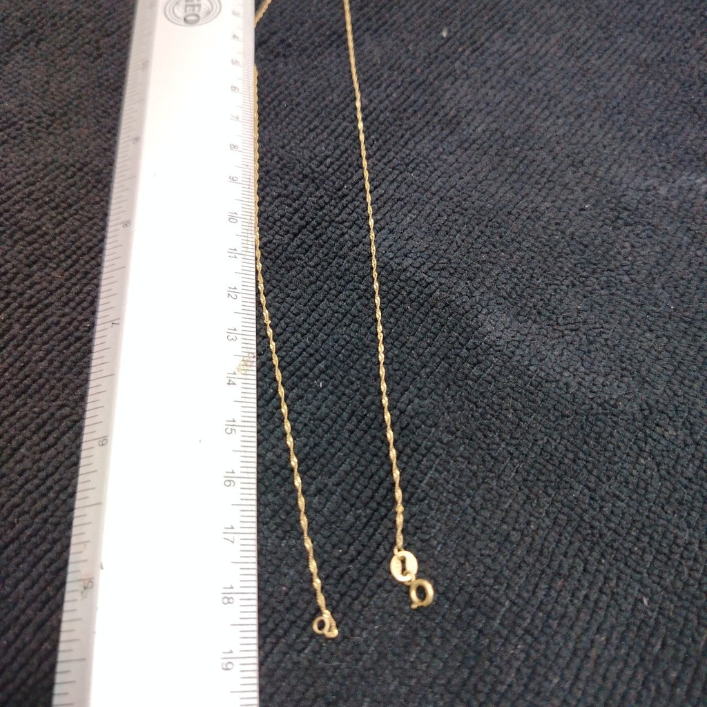 CADENA ORO 10 K 0.6 GRMS (SEMINUEVO)