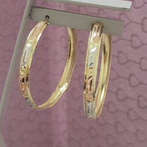 ARRACADAS PAR ORO 14 K 5.5 GRMS (SEMINUEVO)
