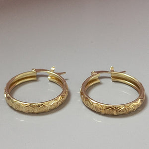 ARRACADAS PAR ORO 14 K 4.5 GRMS (SEMINUEVO)