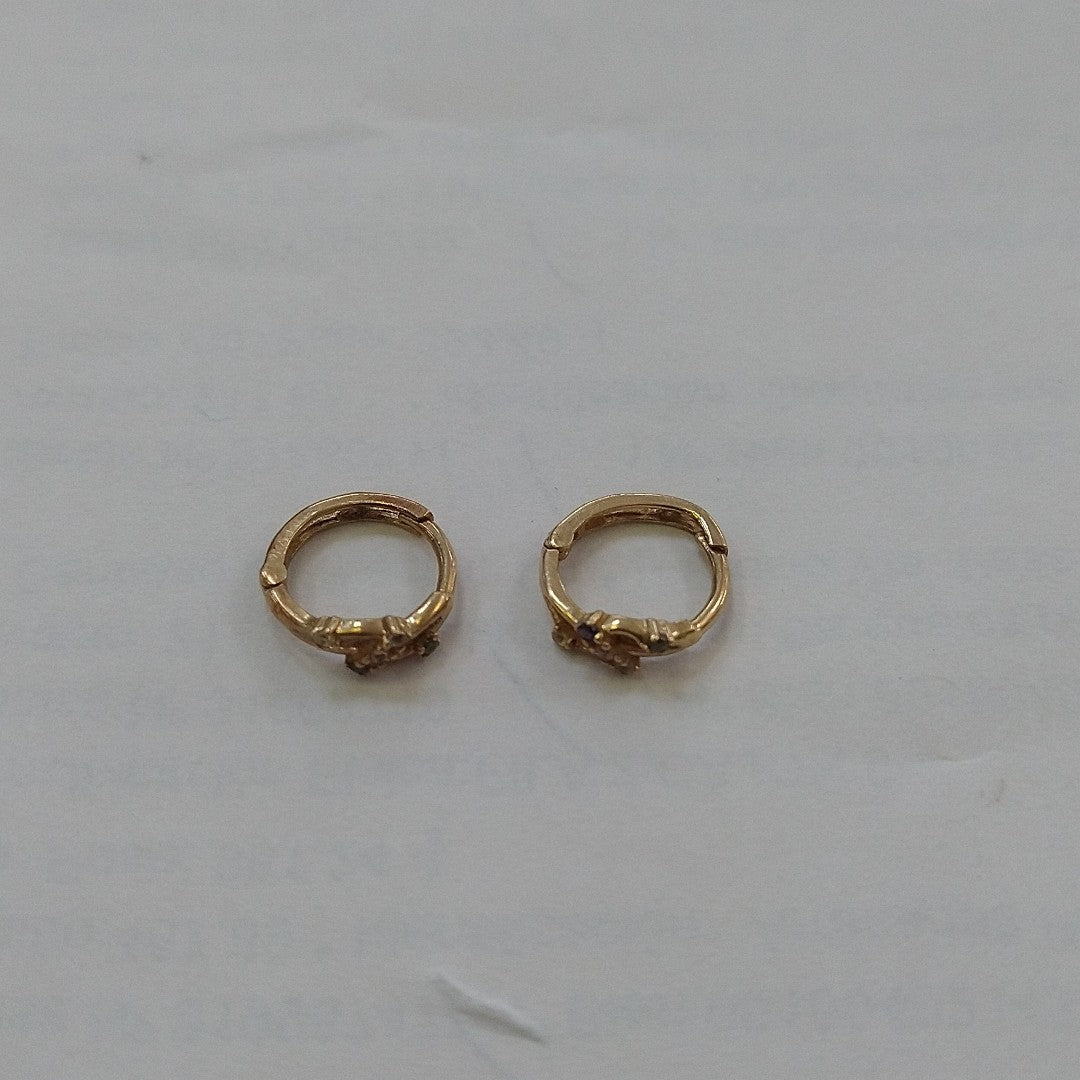 ARRACADAS PAR ORO 10 K 0,50 GRMS (SEMINUEVO)