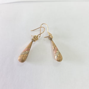 ARETES PAR ORO 10 K 2,20 GRMS (SEMINUEVO)