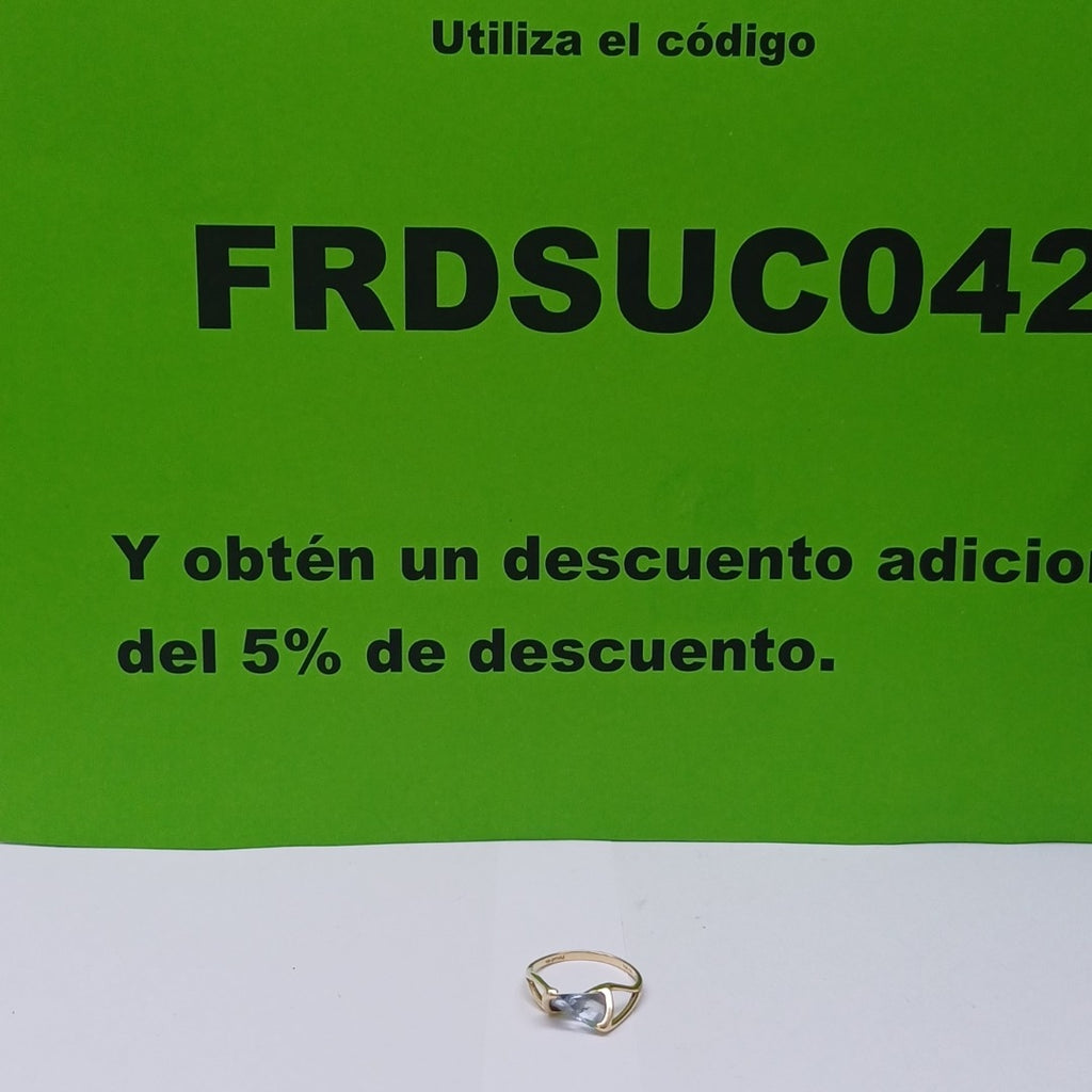 ANILLO ORO 14 K 2.2 GRMS (SEMINUEVO)