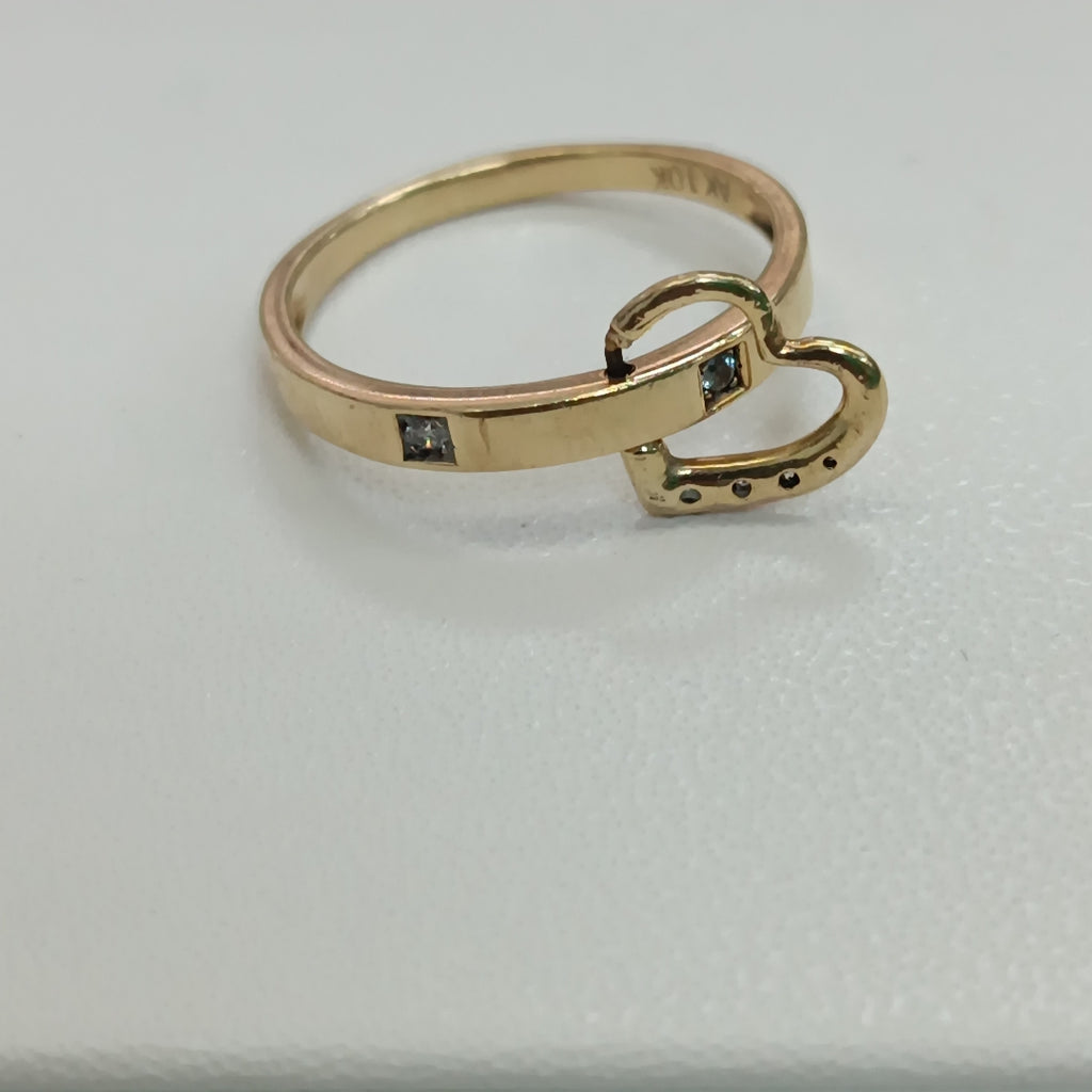 ANILLO ORO 10 K 1.9 GRMS (SEMINUEVO)
