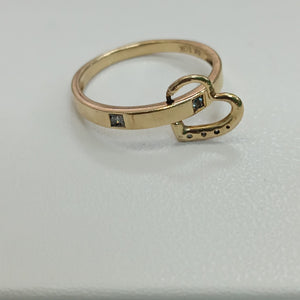 ANILLO ORO 10 K 1.9 GRMS (SEMINUEVO)