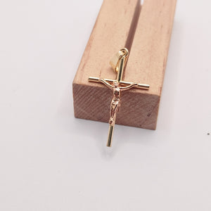 CRUCIFIJO ORO 14 K 1 GRMS (SEMINUEVO)