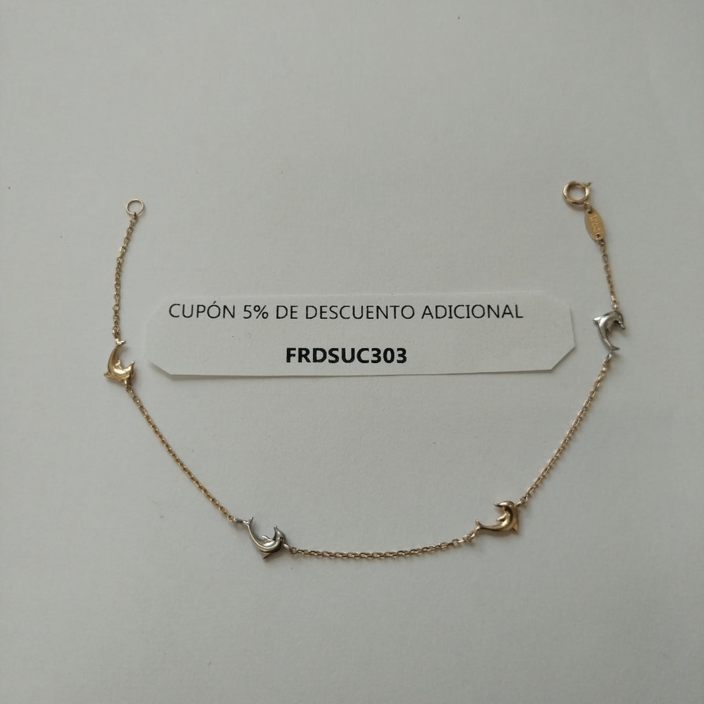 PULSERAS DAMA ORO 14K 1.5 (NUEVO)