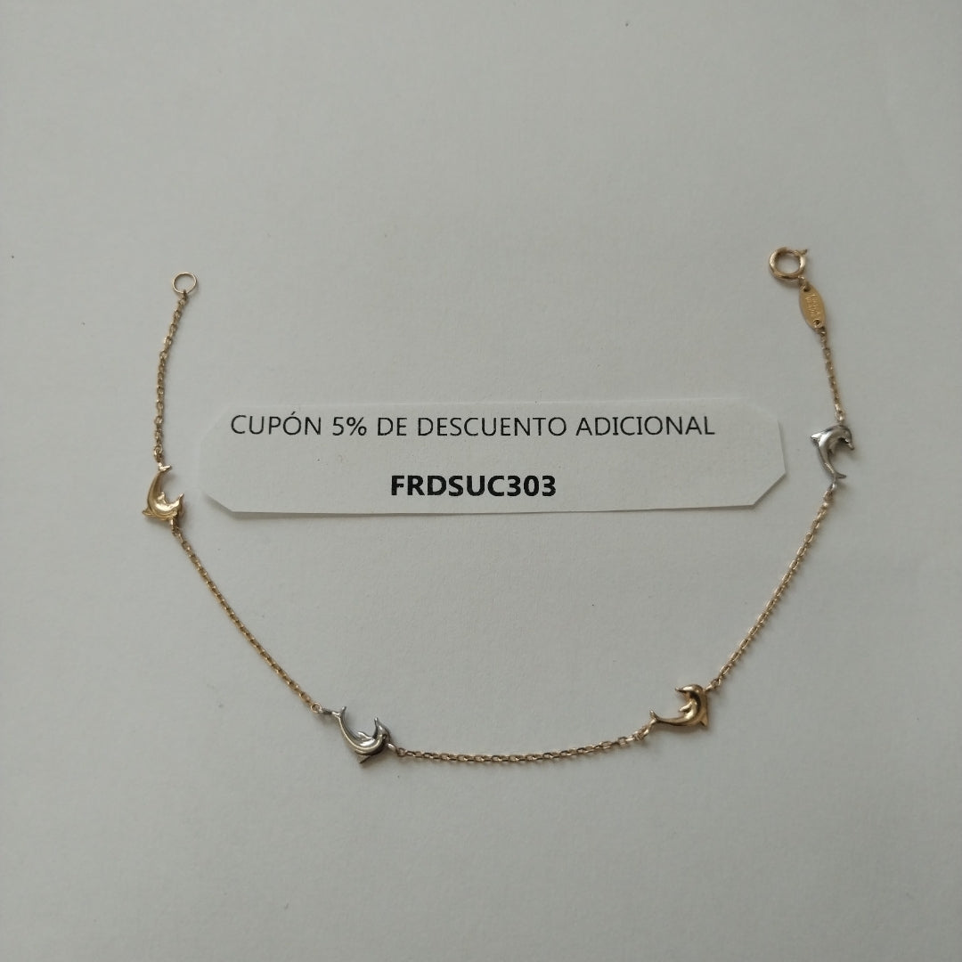 PULSERAS DAMA ORO 14K 1.5 (NUEVO)